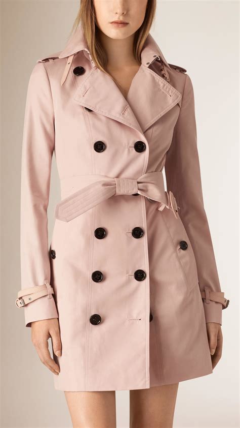 burberry pink trench|burberry trench women.